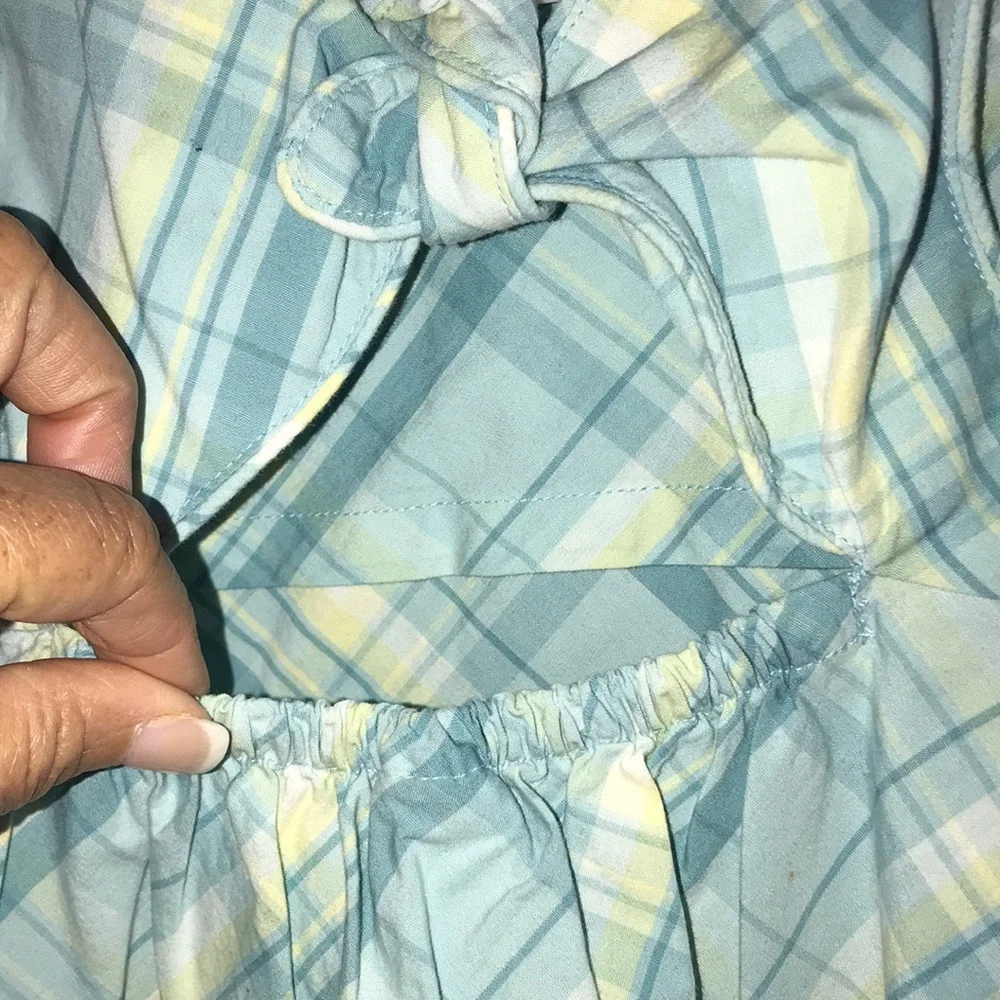 Girls Plaid Old Navy Sundress